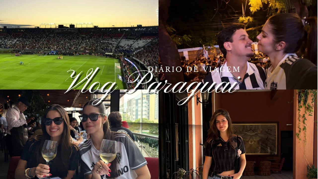 Vlog Paraguai: final da Sul-Americana, viagem e rotina ✨