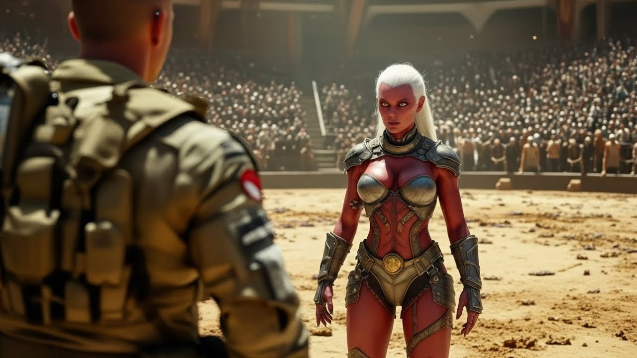 Confident in Her Power, the Alien Woman Faced the Human Warrior — Then Everything Changed