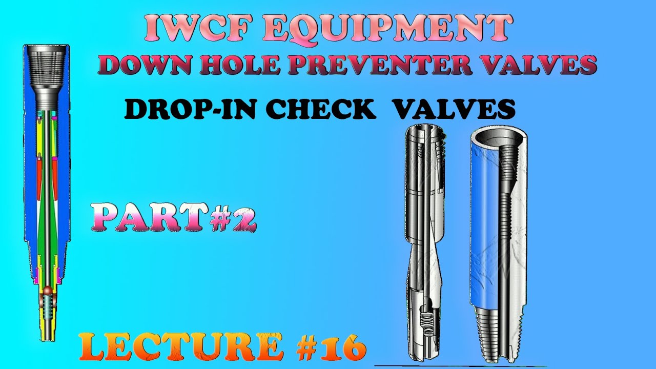 Iwcf equipment#16 drop in check valve part#2