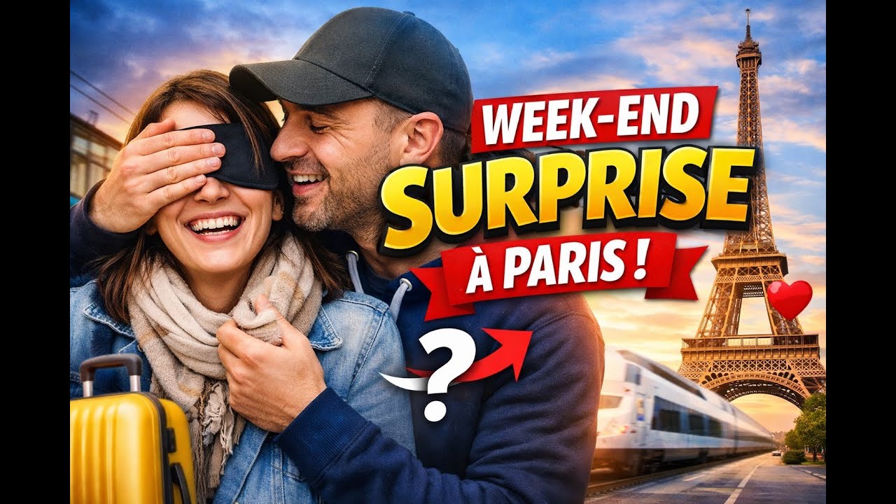 338 🇫🇷 Week end surprise en amoureux Paris Jour 1