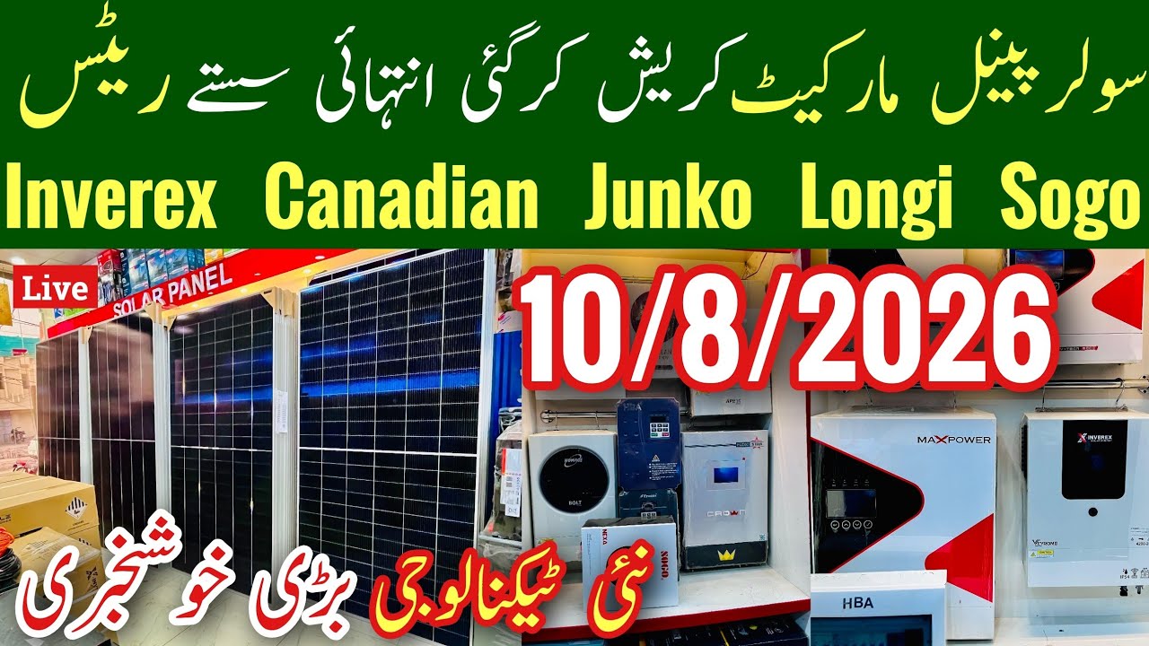 Solar Panel Price In Pakistan 2026 Today, Bifacial Solar Panel, Solar Inverter For Home, Mr Phirtu
