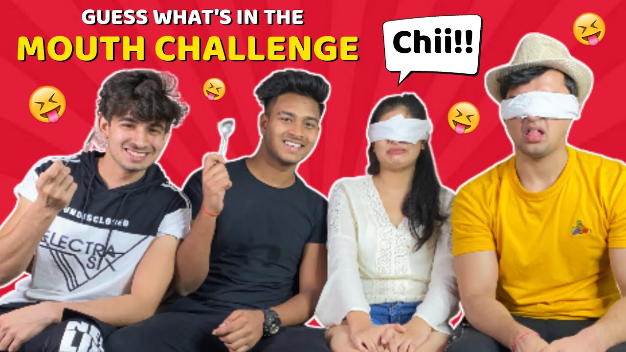 Guess what’s In The Mouth Challenge 🤔 | Ft. Sohak | NITESH PASWAN