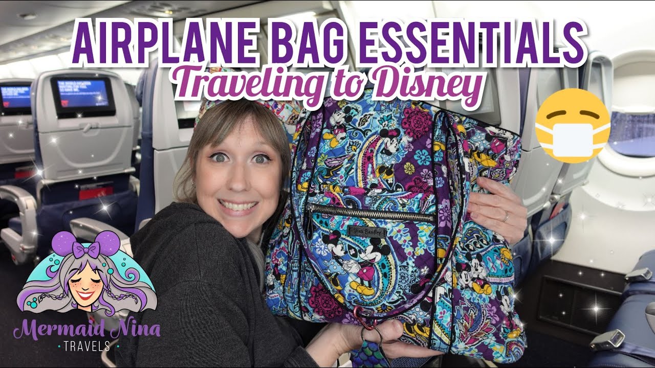 Airplane Bag Essentials - What's in my Airplane Bag, Disney