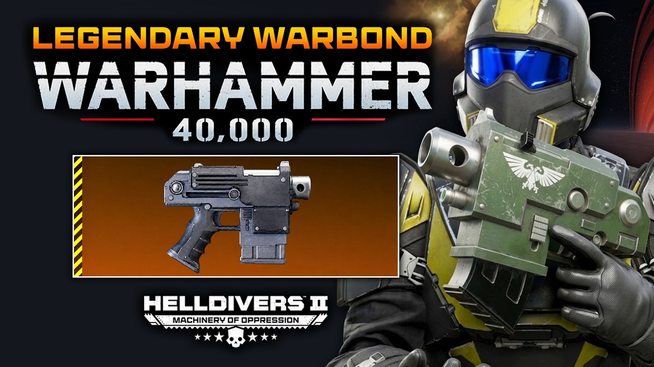 Helldivers 2 &mdash; Трейлер боевого пропуска по Warhammer 40,000!