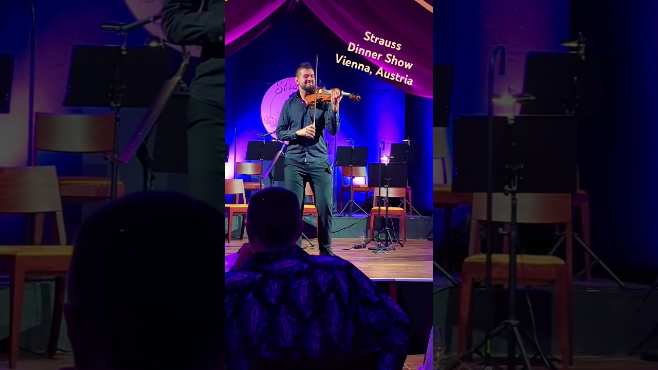 Strauss Dinner Show #johannstrausphilharmonie #straussdinnershow #themirage #vienna