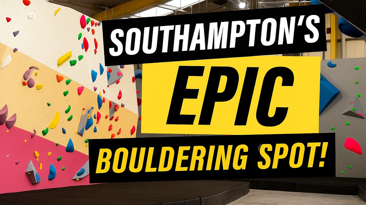 Inside The Climbing Hangar Southampton | Best New Indoor Bouldering Gym