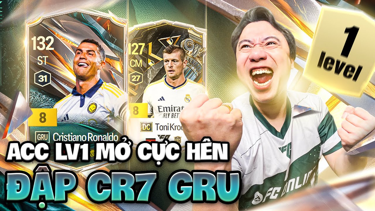 Vodka Quang | Chinh phục tất cả c&aacute;c m&ugrave;a của Ronaldo sau CH +8 & Acc LV 1 si&ecirc;u ảo lụm Kroos DC
