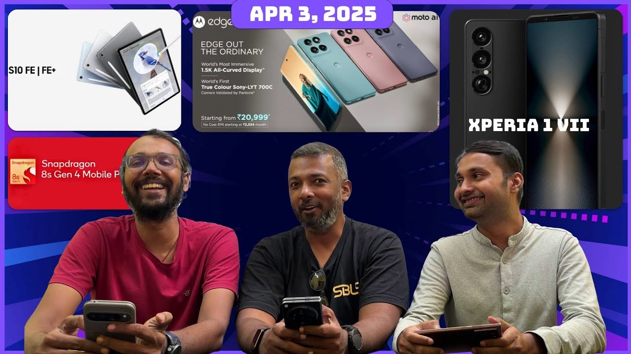 Laptop deals, moto edge 60 fusion worth it? Galaxy Tab S10 FE & FE+, Snapdragon 8s Gen 4 | TVT 1542