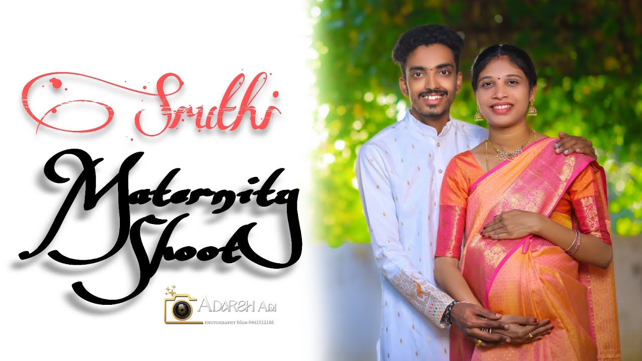 Sruthi Maternity Shoot||Cinematic||ADARSHADIPHOTOGRAPHY📷