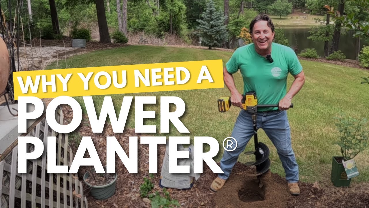 Никогда больше не копайте лопатой! Обзор продукта Power Planter