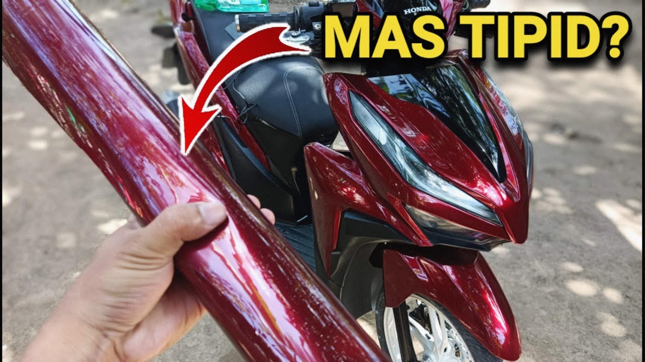 DIY Vinyl Wrapping sa Motor (Mas okay kesa Repaint? | Moto Arch