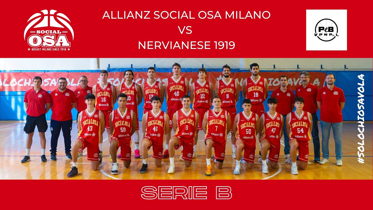 Allianz Social Osa Milano - Nervianese | 15a Giornata Serie B Interreg. Conf Nord B