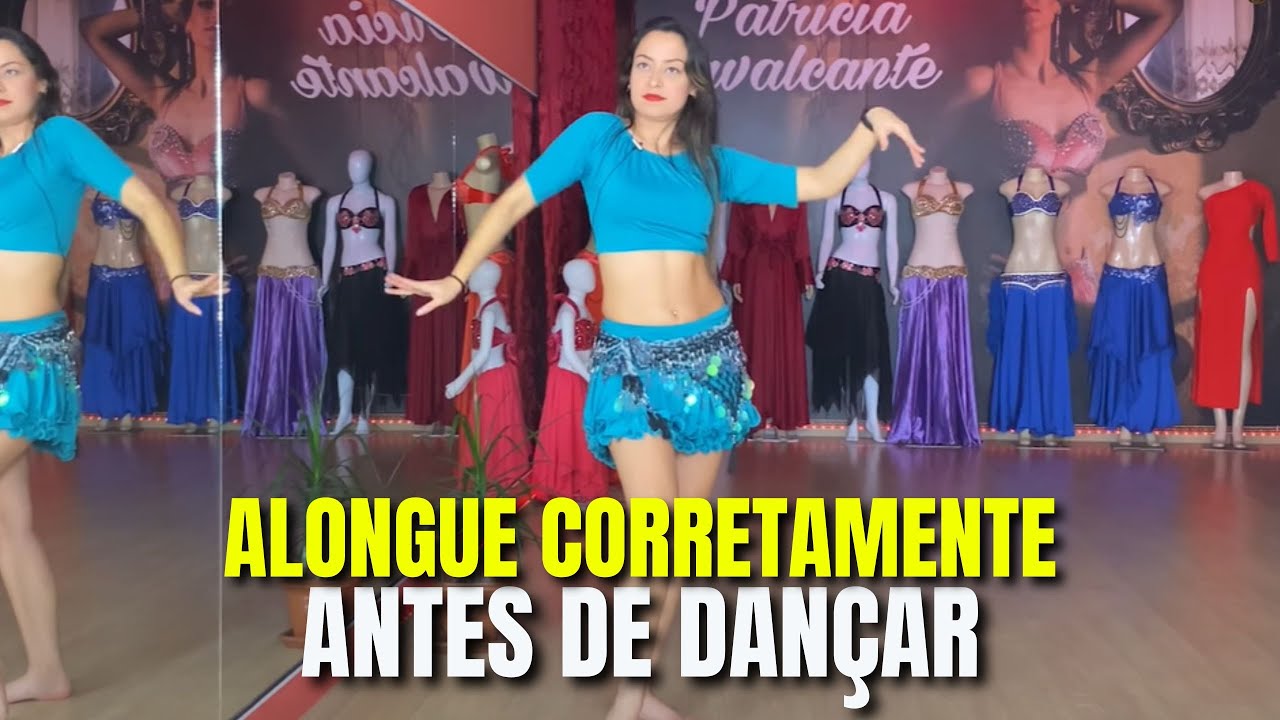 Alongamento Rápido Antes de Dançar! [5 Minutos] Corpo mais flexível para Dança do Ventre