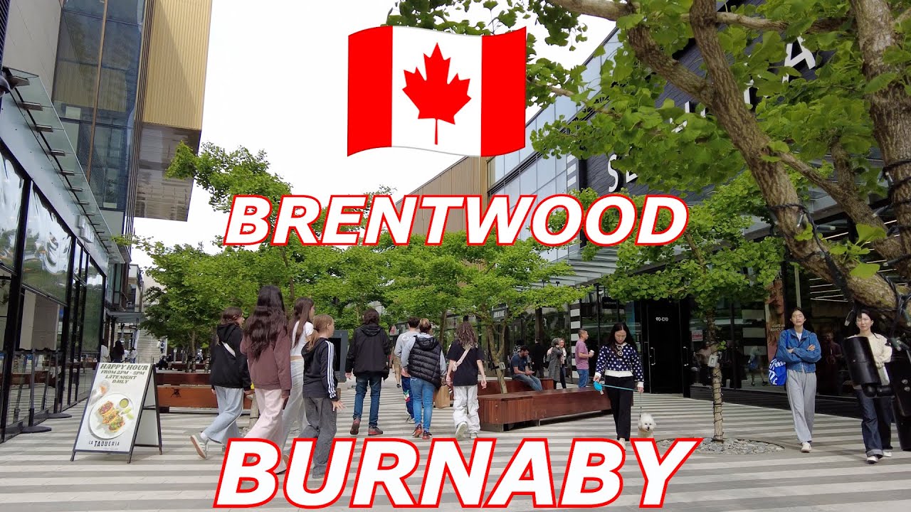 VANCOUVER-BURNABY City Walk - Brentwood Town Centre in May 2025