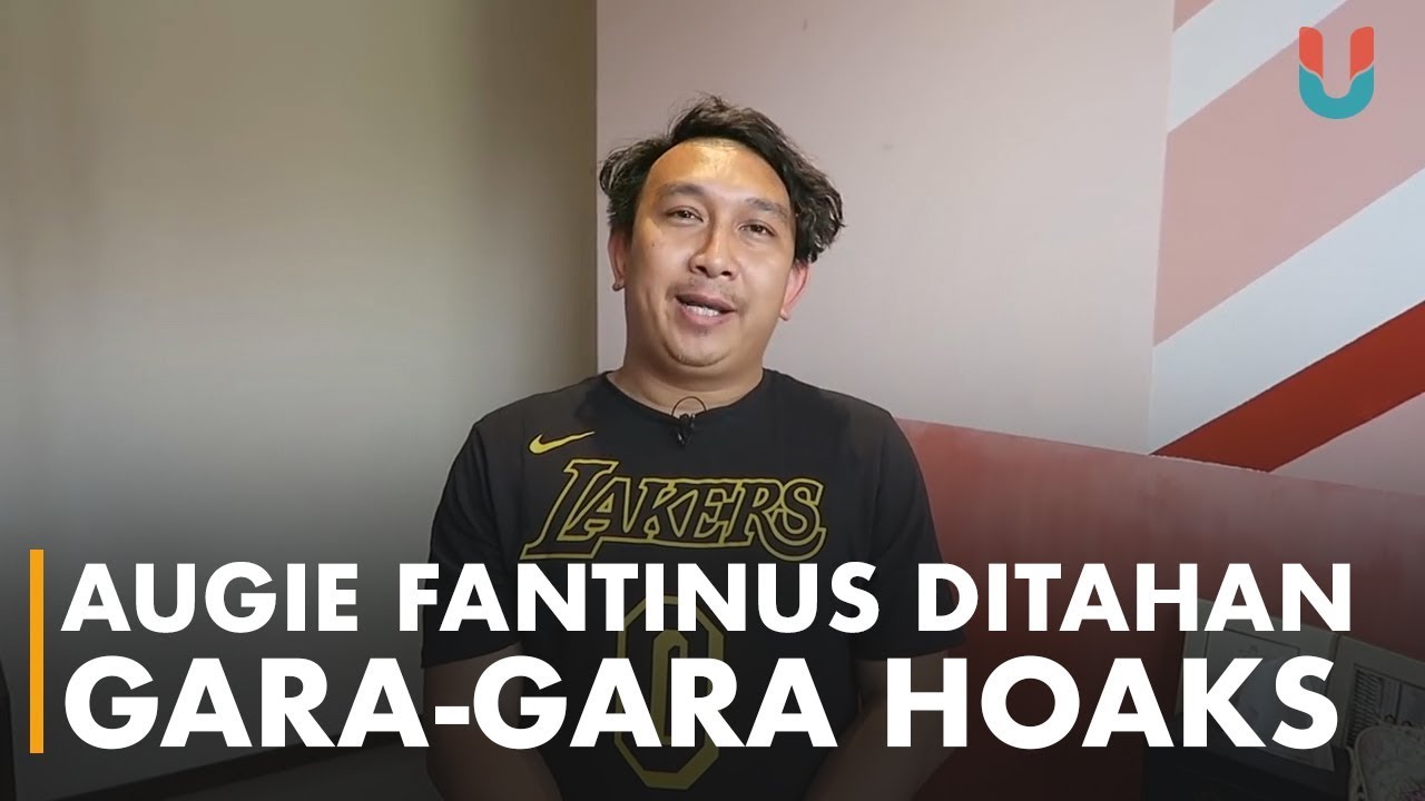 Presenter Augie Fantinus Terancam 6 Tahun Penjara Gara-gara Sebar Hoaks
