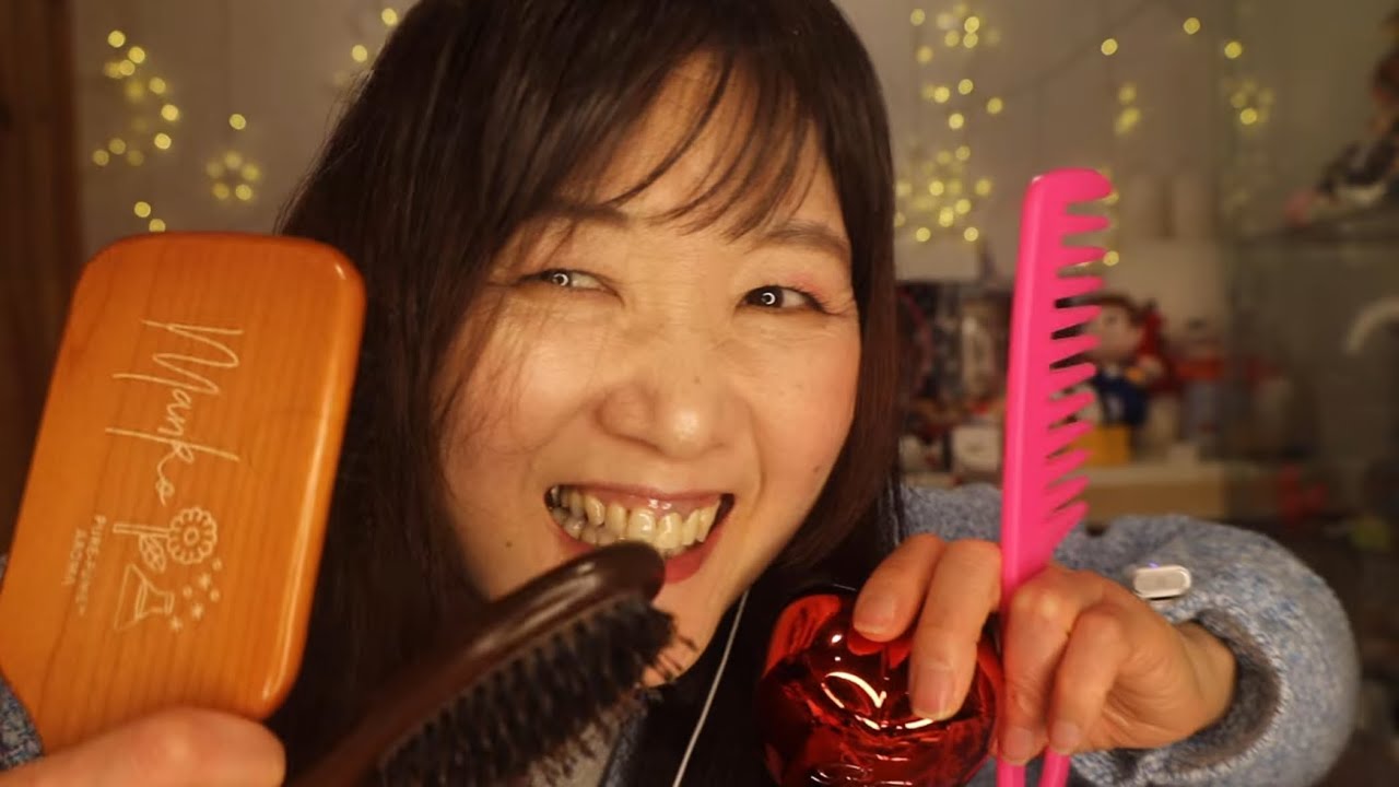 [АСМР] 5 видов расчесывания волос, от которых хочется спать