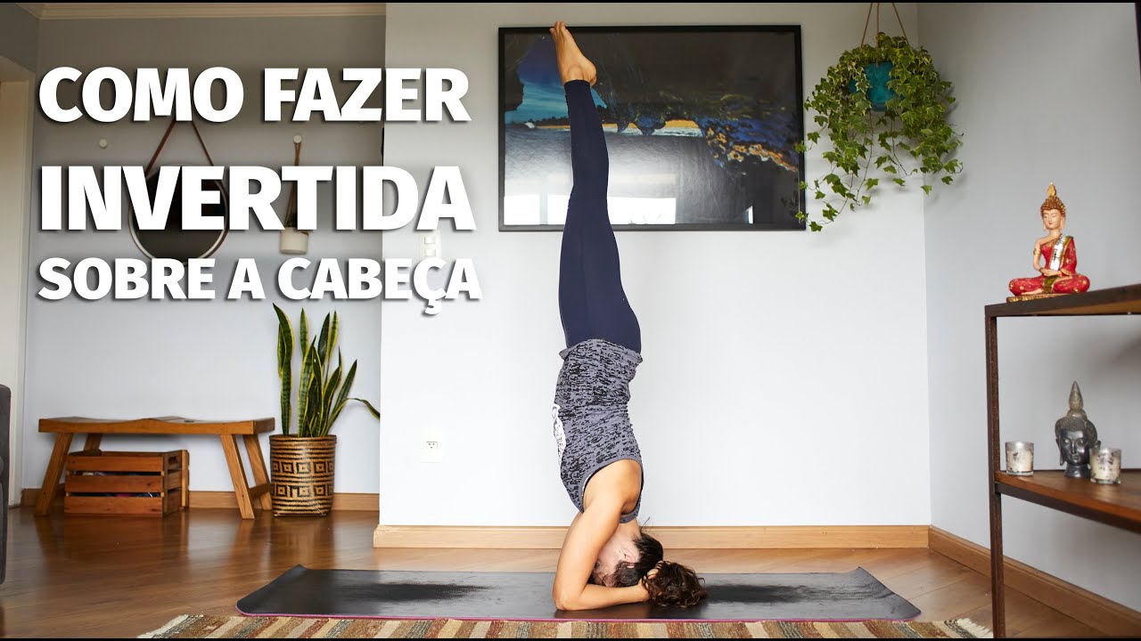 COMO FAZER - INVERTIDA sobre a cabeça