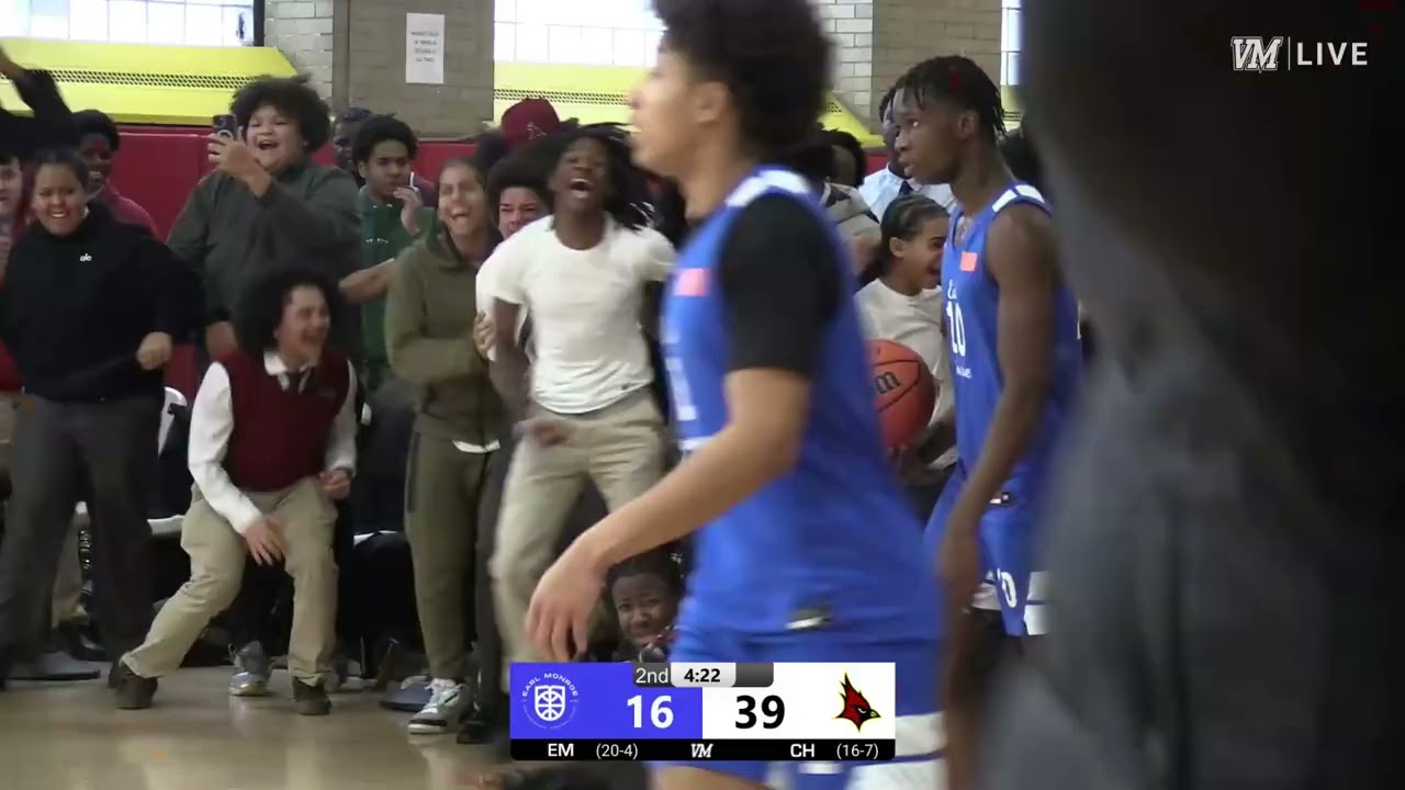 Highlights: New York Catholic League Basketball - Earl Monroe Academy vs Cardinal Hayes - 2-10-26