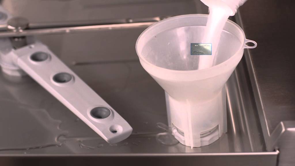 Classeq: Commissioning of the Integral Water Softener Pass Through Dishwasher