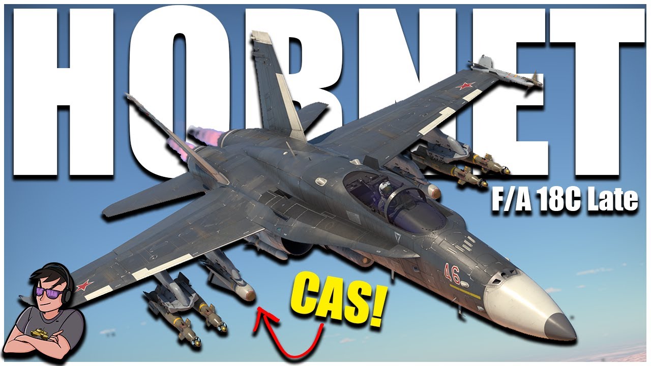 Американский истребитель HORNET со «сбалансированным» жалом — F/A 18C Late — War Thunder