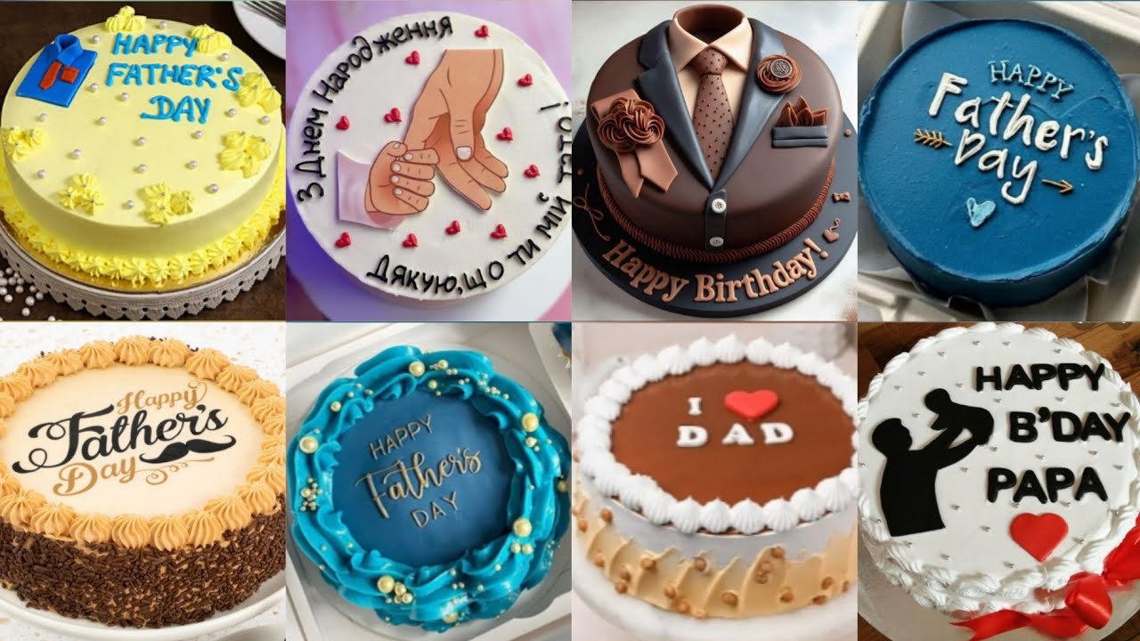 ❤🥰Father's Birthday Cake Design//Birthday Cake For Dad//Dad Birthday Cake 2023//Cake Design For Dad