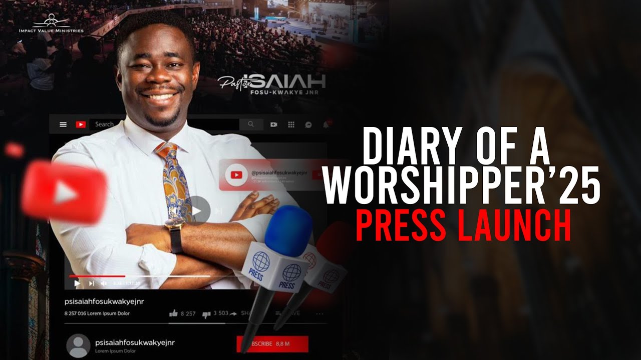DIARY OF A WORSHIPPER 2025 LAUNCH