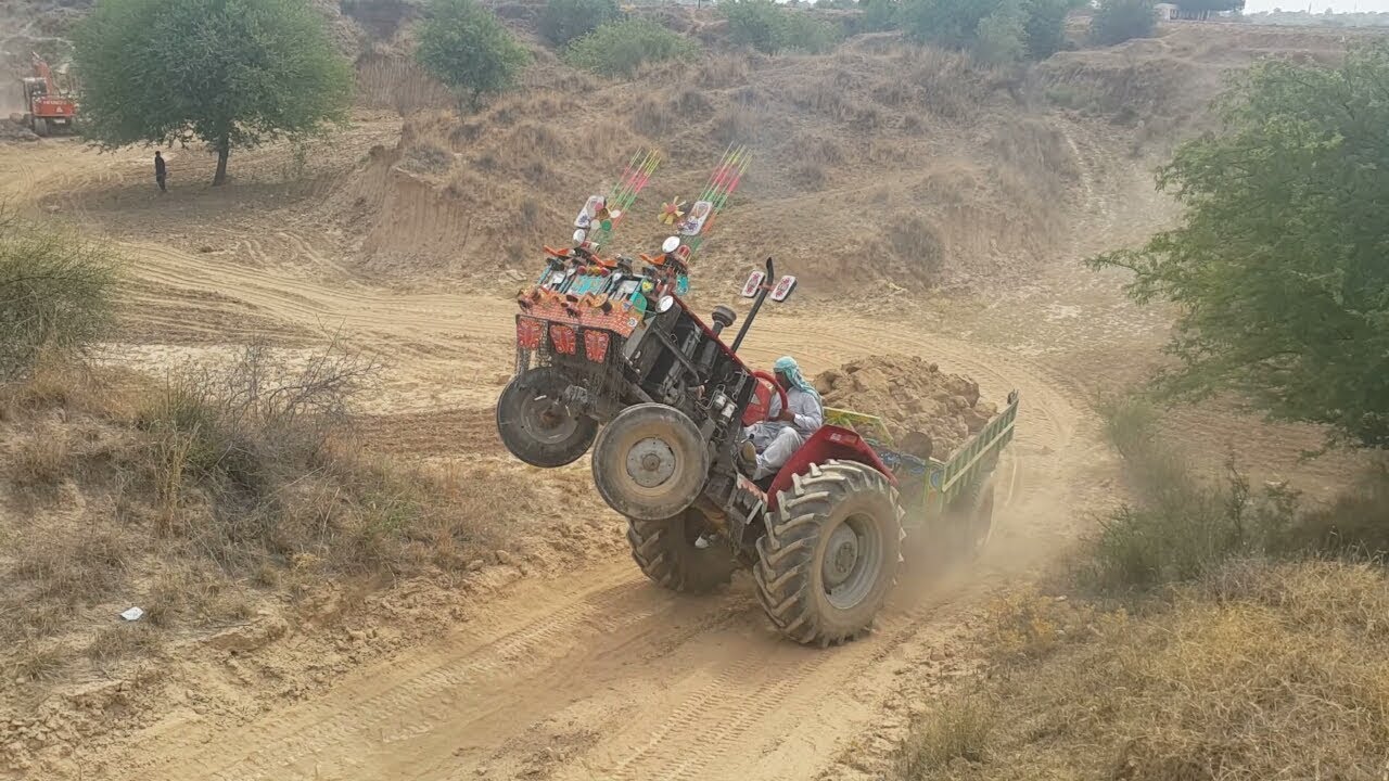 Tractor Wheeling I Top 3 Amazing Tractor Stunts I Tractor Trailers