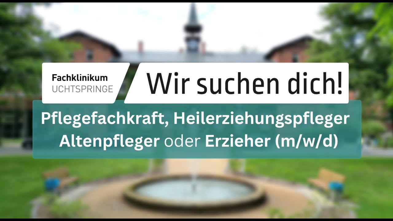 Deine Karriere im Fachklinikum Uchtspringe- Imagefilm
