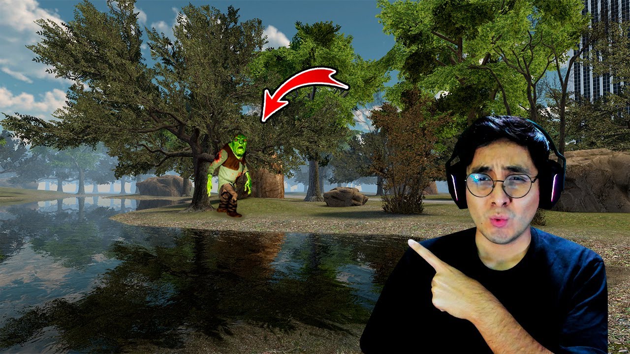 DESCUBRI A SHREK.EXE EN EL PANTANO A LAS 3AM en Garry's Mod