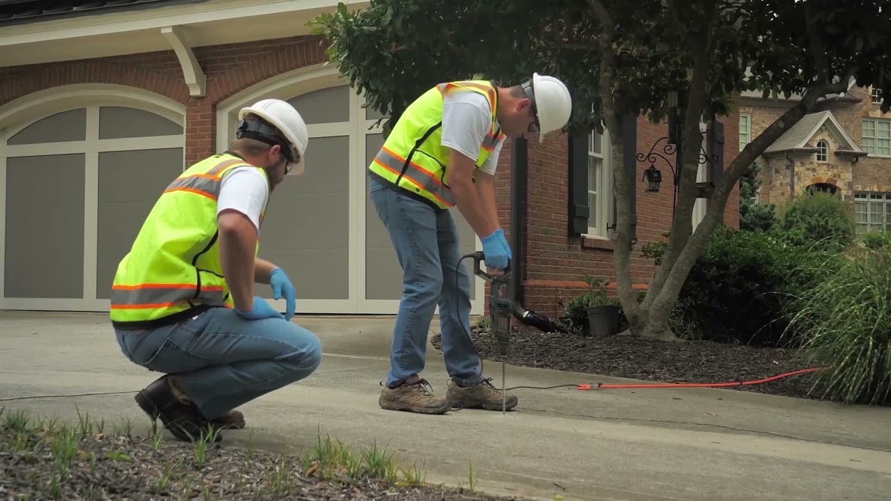 Residential Driveway Slab Lifting with Polyurethane Foam – A Step-by-Step Guide