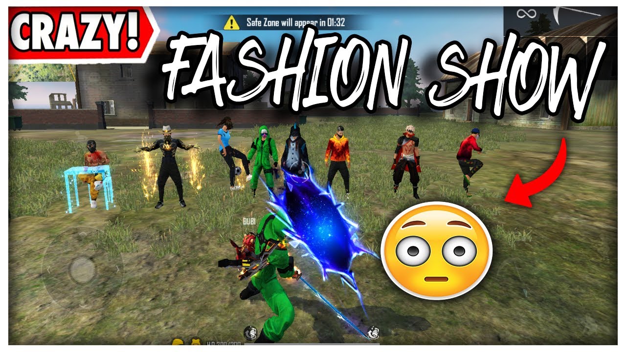 FASHION SHOW NE FREE FIRE ME CUNA DHE GOCA