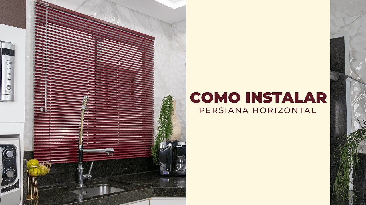 Como instalar Persiana Horizontal | Fácil Persianas