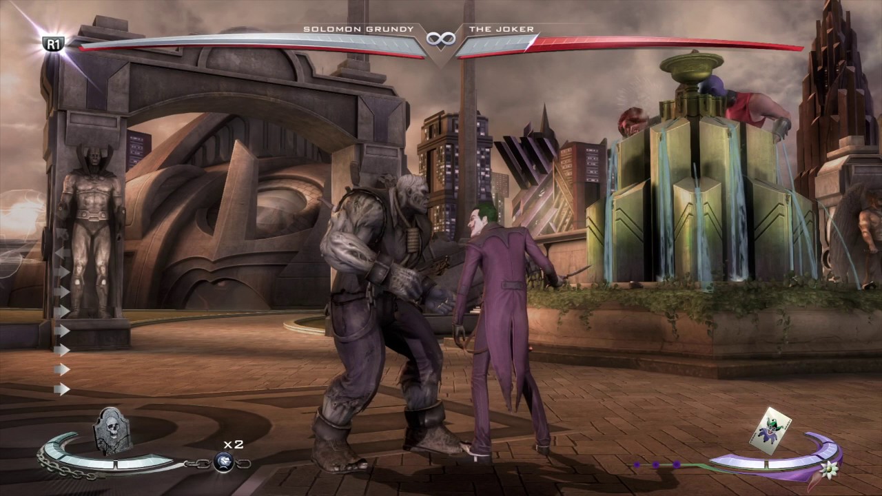 Injustice: Gods Among Us Ultimate Edition (PS4) - Solomon Grundy Combo Tutorial for Battle Mode