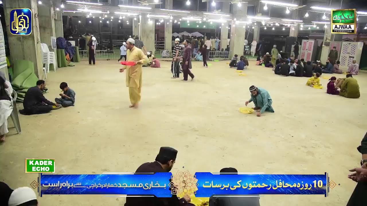 🔴 LIVE: 29veen Shab - 5TH Taak Raat ki Noorani Mehfil | Bukhari Masjid Kharadar | Ramadan 2026