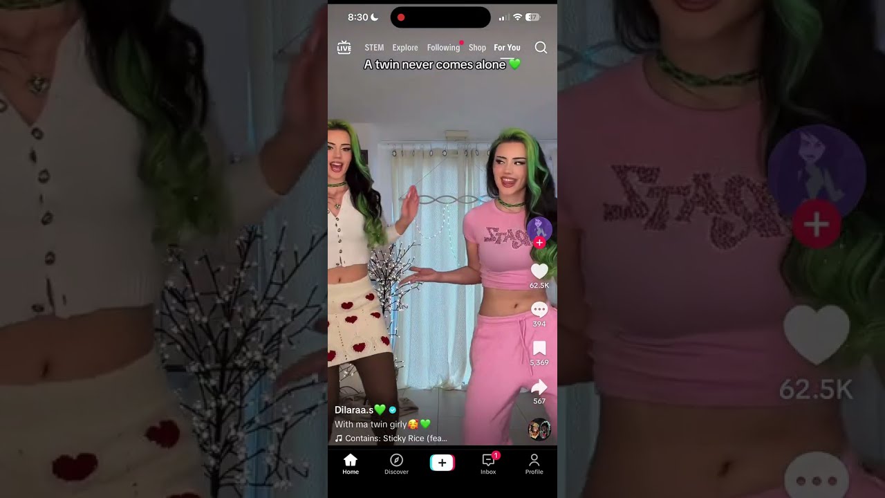 Quickly Scrolling Through TikTok 437