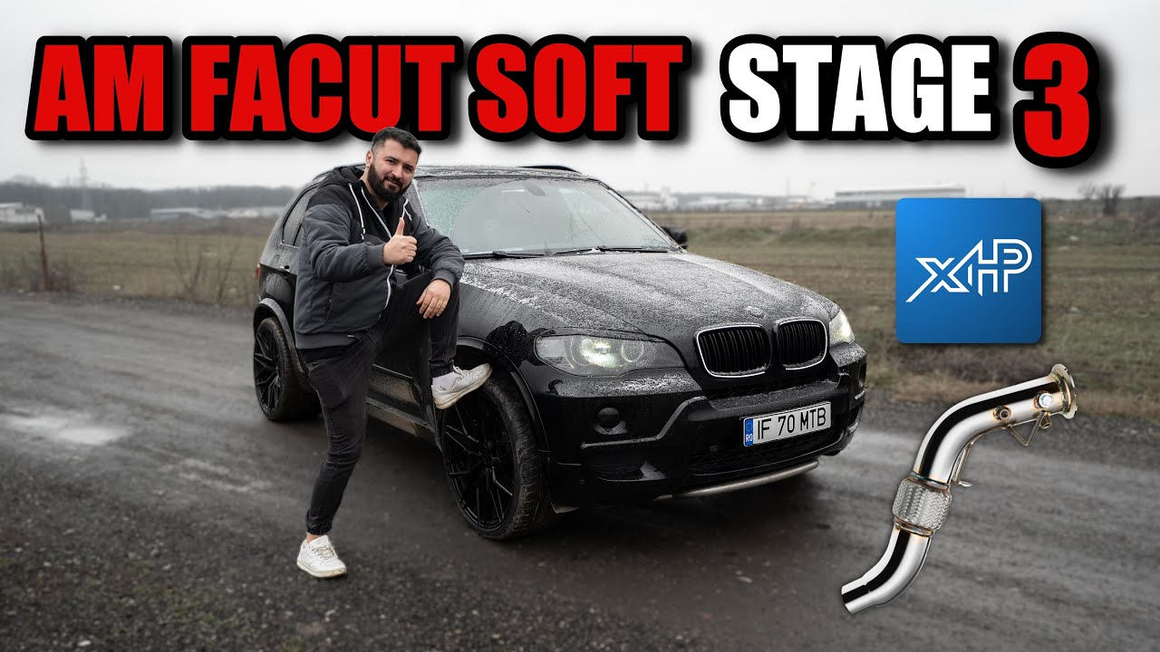 AM FACUT SOFT DE PUTERE + DOWNPIPE BMW X5