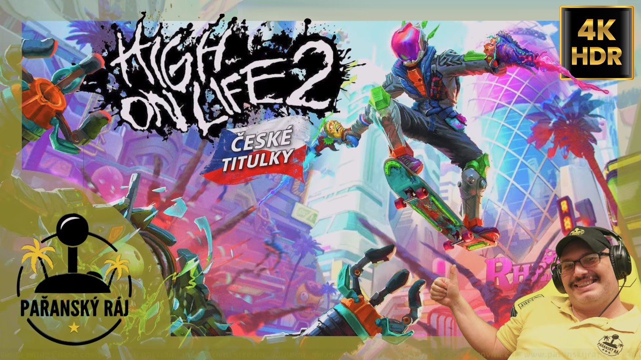 High On Life 2 | Gameplay z pokračování zábavné střílečky s naší češtinou přes PC | CZ 4K60 HDR