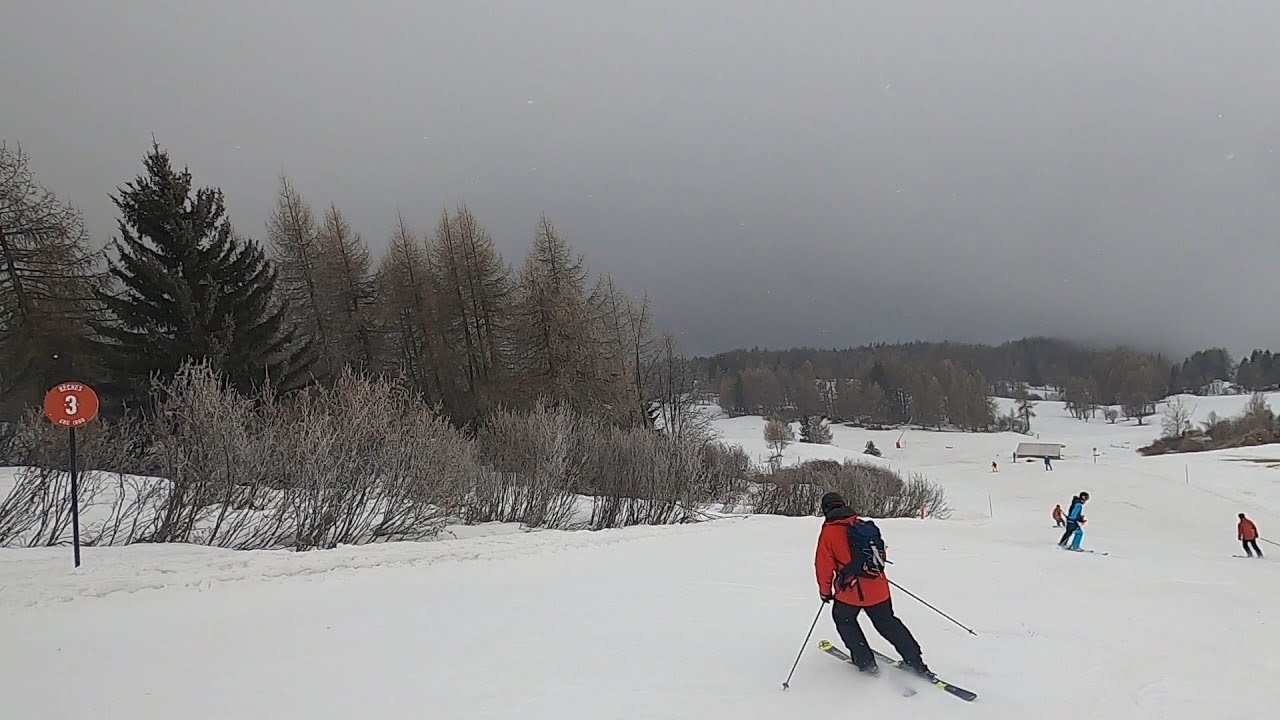 GoPro POV Skiing Les Arcs (Paradiski) | Traversee, Plan Bois, Reches, Maitaz | Feb 2023