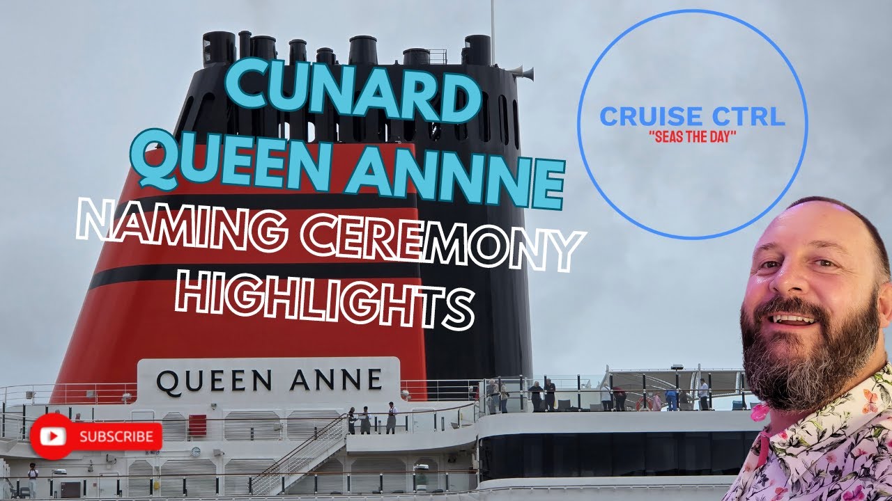 Liverpool: Witness history in the making! Cunard Queen Anne Naming Ceremony.