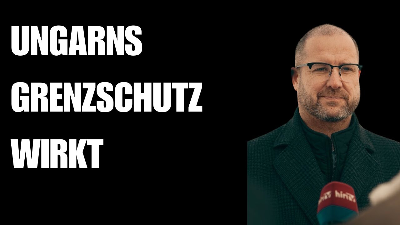 Ungarns Grenzschutz wirkt!
