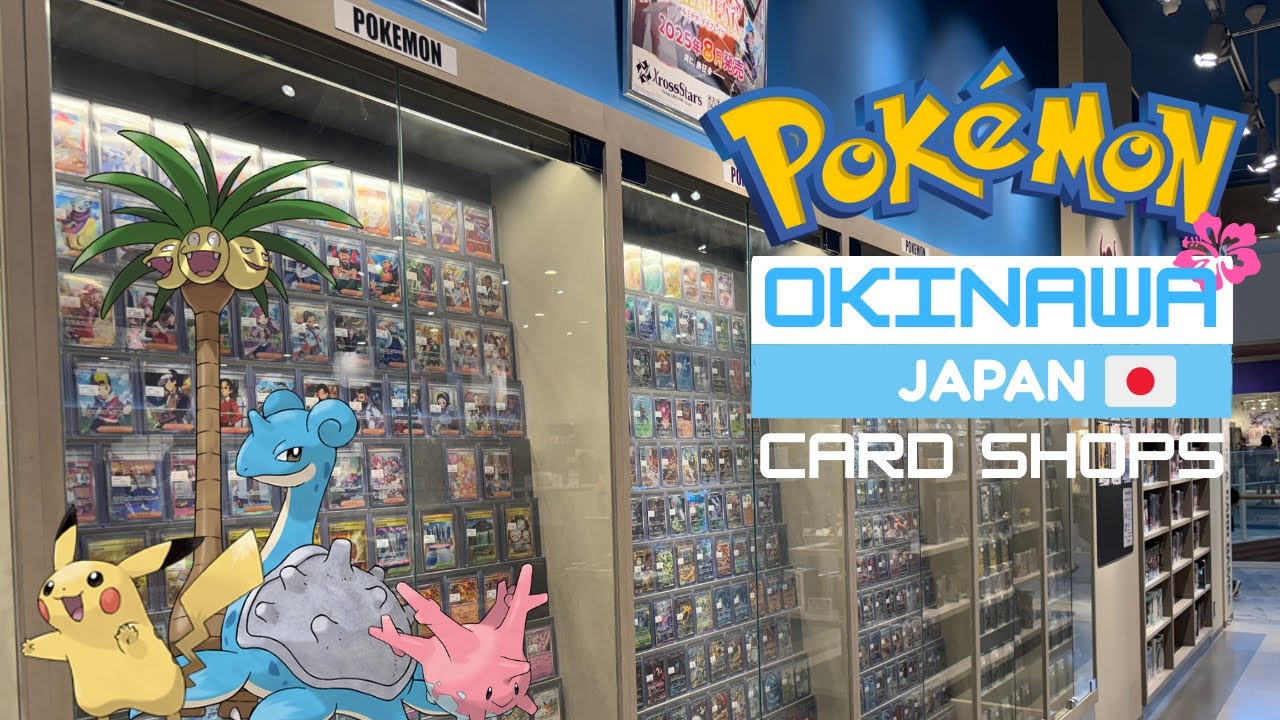 Best Pokémon TCG Shops in Okinawa Japan 🇯🇵 | Hidden Shops, Prices & Rare Finds!