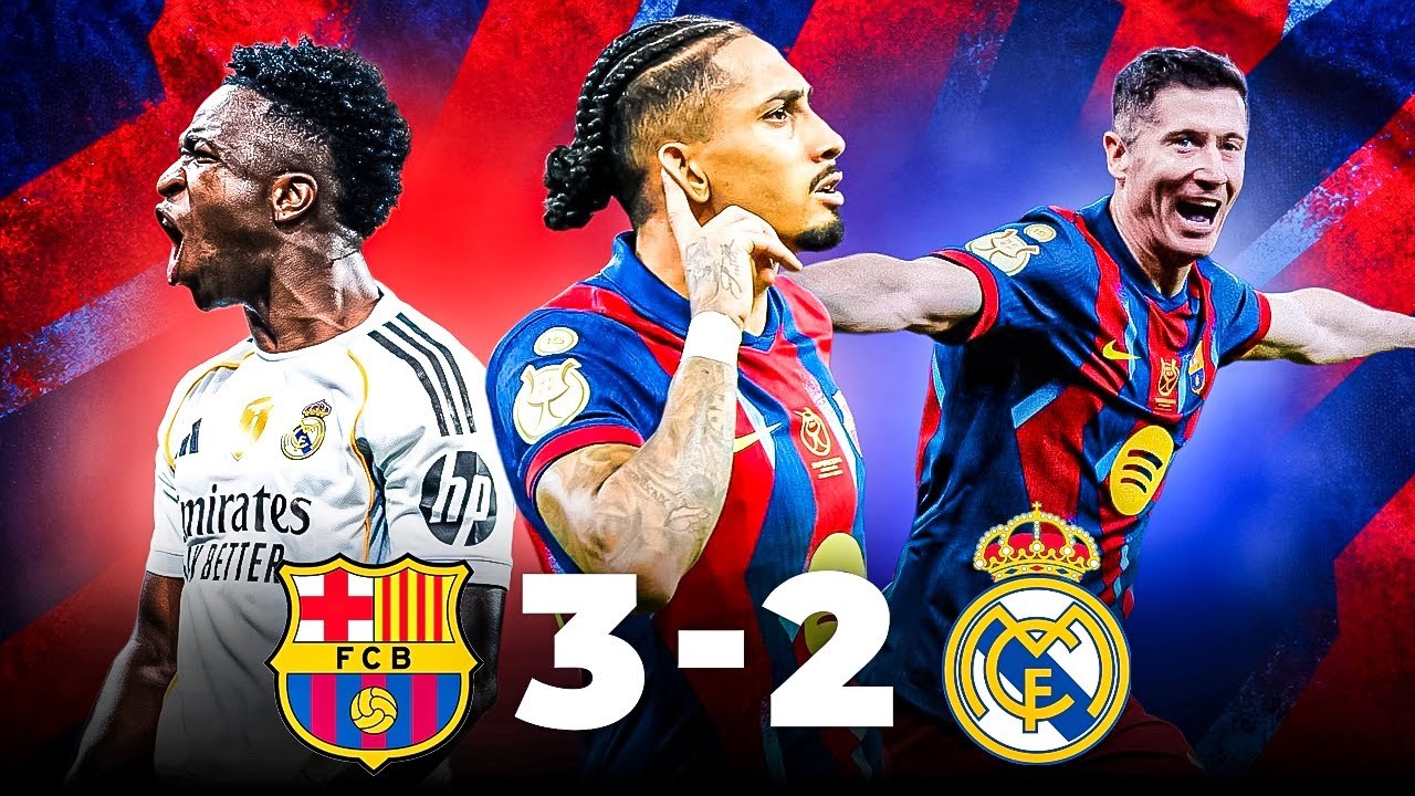Le HARAM FOOTBALL 😂 - FC Barcelone vs Real Madrid (Getafe)  (3-2)