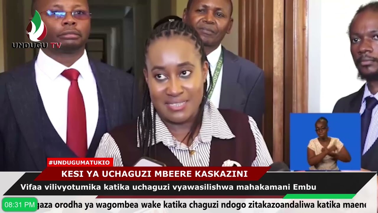 Vifaa vilivyotumika katika uchaguzi vyawasilishwa mahakamani Embu