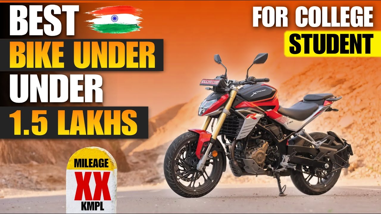 Top 5🔥|Best Bikes Under 1.5 Lakh🏍️||Best 160cc Bikes🤯|200cc Bikes|Best Bike In India 2026🤩