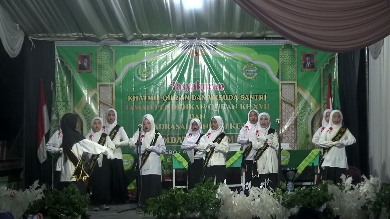 Hymne Tpq & Subanul wathon oleh Team paduan  suara Tpq & Madin Umdatussalam