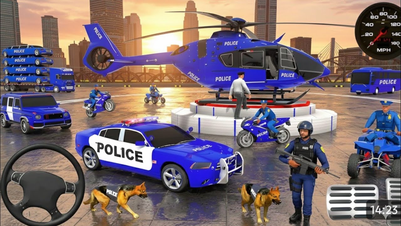 Police Car Chase Simulator 3D - Insane Police Car Chase | Realistic Android Gameplay 