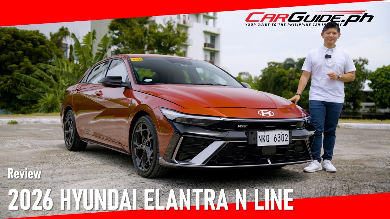 Обзор: Hyundai Elantra 1.6T N Line DCT 2026 года | CarGuide.PH