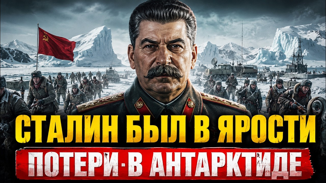 STALIN SENT THE FLEET TO ANTARCTICA. WHAT THEY FOUND WAS KEPT SECRET FOR 70 YEARS!