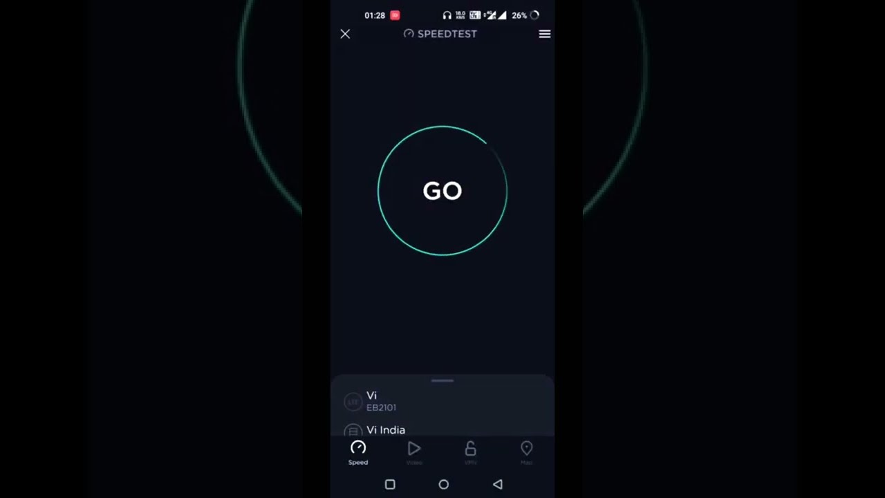 Vi 4G B3 15Mhz Without CA Speed Test in MP Circle