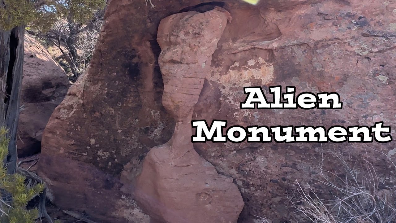 I Found An Ancient Alien Monument While Hiking On Balanced Rock Mesa